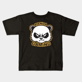 Angry Gaming Panda Kids T-Shirt